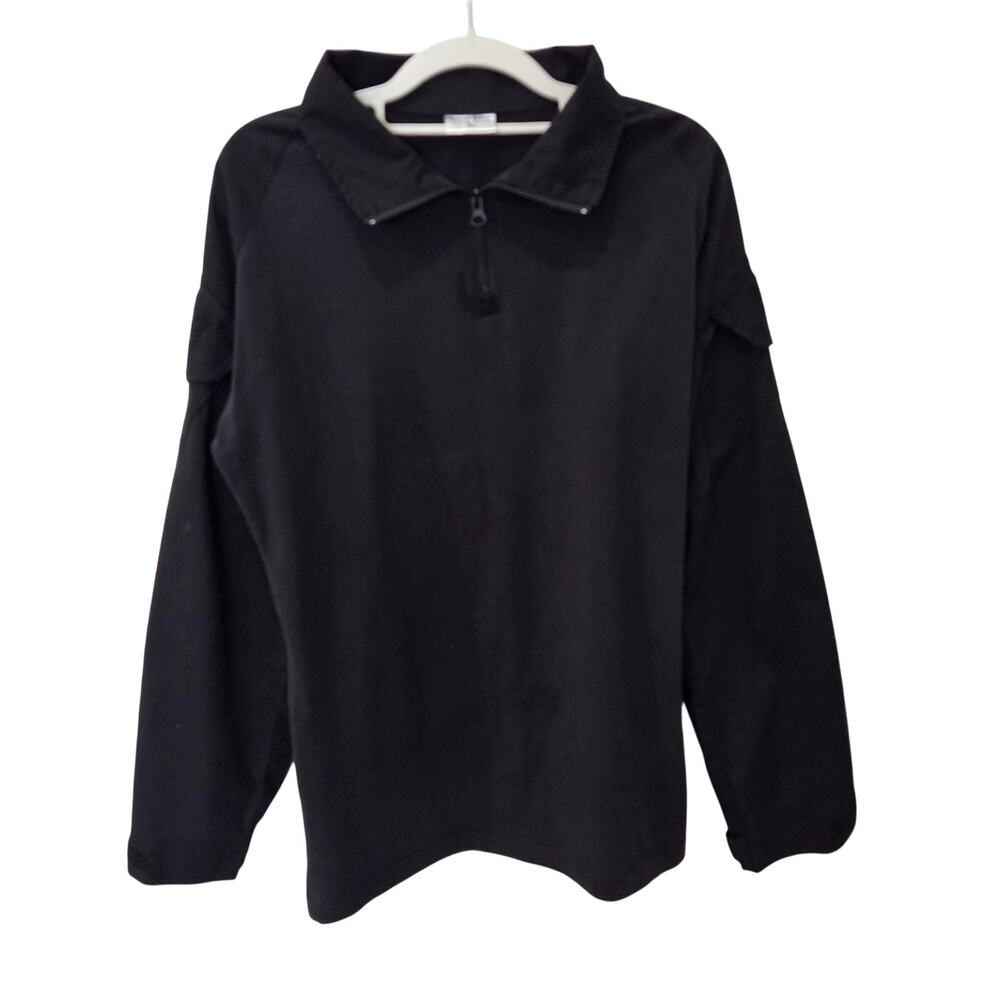Men's Tactical 1/4 Zip, Shirt, Size Large